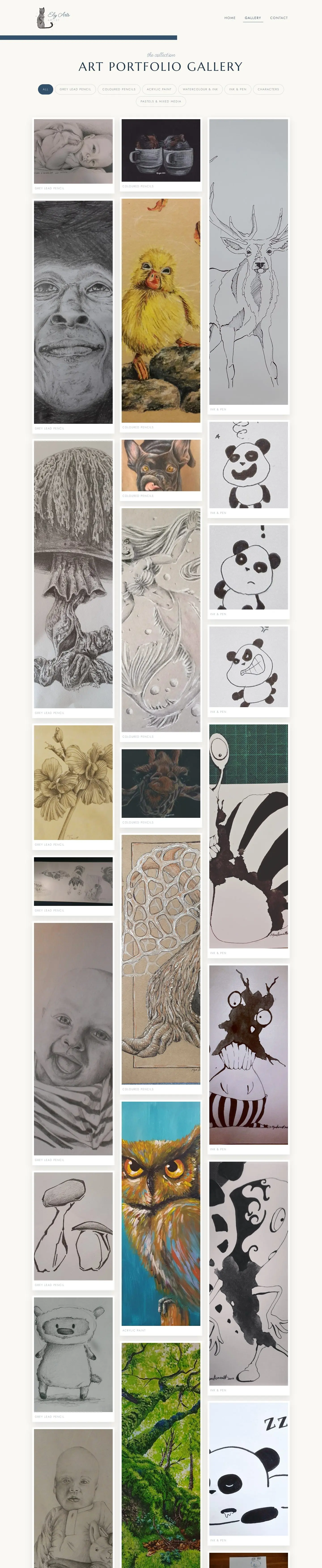 Ely Arts gallery page
